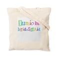thumbnail image 2 of CafePress - Junior Bridesmaid Tote Bag - Unisex Canvas Tote Bag, Beige, 1-Piece, 2 of 7