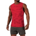 thumbnail image 3 of Sleeveless Shirts for Men Quick Dry Camo Tank Tops Casual Summer Relaxed Fit Muscle Tank Top Lounge Athletic Shirts Cool Tops, S, 3 of 6