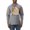 Heather Grey, variant on Pumpkin Spice Latte Skeleton Orange Black and White Halloween Men Long Sleeve Shirt, Black, XX-Large