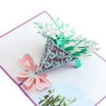 thumbnail image 3 of Zhaomeidaxi Happy Wedding Anniversary Card for Wife Husband Mom | Romantic 3D Mothers Day Card | 3D Greeting Card Love Pop Up Cards Thank You Gifts Flower, 3 of 4
