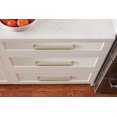 thumbnail image 2 of Amerock Coble 10-1/16 inch (256mm) Center-to-Center Golden Champagne Cabinet Pull, 2 of 6