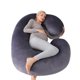 thumbnail image 4 of C-shaped Maternity Pillow Pillow Cover Washable Removable Maternity Pillow Cover, 4 of 9