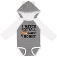 thumbnail image 3 of Inktastic I Watch Football with My Mommy Boys Long Sleeve Baby Bodysuit, 3 of 5