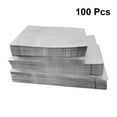 thumbnail image 2 of EeaseMX 100 bolsas planas de Mylar plateadas, bolsas de aluminio para almacenar alimentos a granel, 9 x 13, 2 of 8