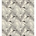 thumbnail image 3 of Ambesonne Botany Duvet Cover Set, Skeleton of Leaves Graphic, Calking, Ivory Taupe Grey, 3 of 3