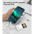 thumbnail image 3 of 2 In 1 SD and TF Card Reader for iPhone iPad, Dual Connector (Lightning & USB C) Micro SD Memory Card Adapter Portable Trail Camera Viewer, No Driver Needed, Plug and Play, 3 of 7