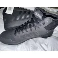 thumbnail image 2 of Adi-das Mens Hoops 2.0 Mid FV7229 Black Shoes Sneakers Size 11.5. New No Box, 2 of 6