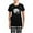 With Checker Pant, variant on CafePress - Sanctuary Staff Pajamas - Women's Short Sleeve Print T-Shirt and Pants Dark Cotton Pajama Set
