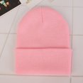 thumbnail image 1 of Gorro fluorescente, gorro de lana acrílica, para parejas, gorro de punto de otoño e invierno europeo y americano, gorro de color caramelo, 1 of 6