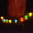 thumbnail image 5 of Decoración de jardín, 8 modos, impermeable, para exteriores, lámpara LED multicolor con forma de hongo para Navidad, Halloween, jardín, patio, césped, 5 of 5