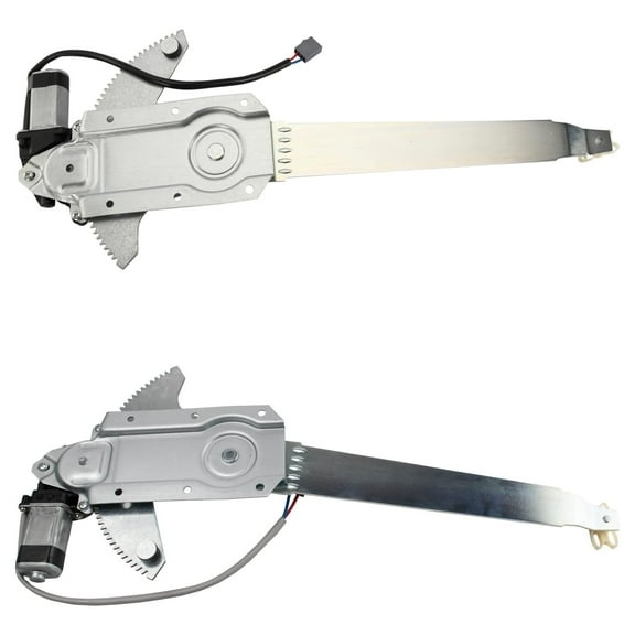 TRQ Power Window Regulators w/ Motors Pair Set for Ford F-Series Pickup Truck WRA50184