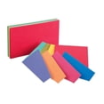 thumbnail image 2 of Oxford Two-Tone Index Cards, 3" x 5", Assorted Colors, 100 Per Pack, 10 Packs, 2 of 3