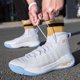 thumbnail image 3 of BINQER Zapatillas de baloncesto for hombre, de corte alto, transpirables y antideslizantes, for entrenamiento en interiores y exteriores., 3 of 6