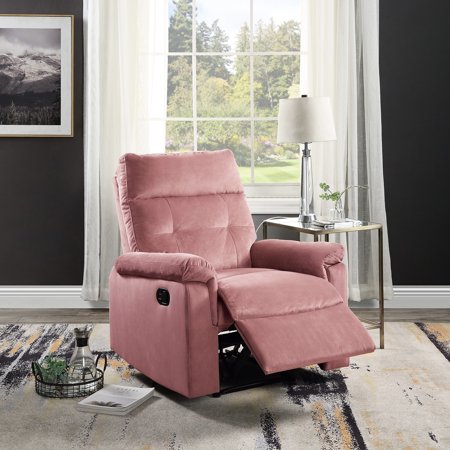 luxury pink recliner chair - product