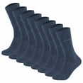 thumbnail image 1 of Calcetines unisex Camano - Calcetines suaves, monocolor, paquete de 8 Azul 39-42, 1 of 3