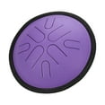 thumbnail image 1 of Amdohai Tambour à Langue en Acier Portable de 10 Pouces 8 Notes Handpan, 1 of 8