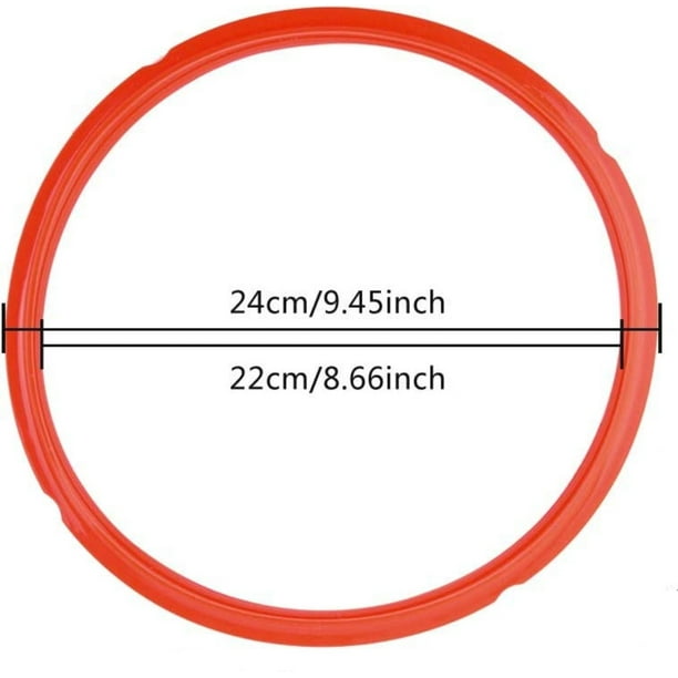 Red silicone ring instant pot hotsell