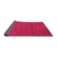 thumbnail image 2 of Ahgly Company Indoor Round Abstract Pink Contemporary Area Rugs, 3' Round, 2 of 4
