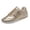 Gold, variant on NOKIO Women's Retro Fashion Sneakers 𝖫a𝖼e Up Walking Footwear Casual Walking Shoes Non S𝗅ip Comfort Skate Shoes Lightweight Sport Shoes for Summer and Autumn