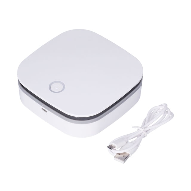 Purificador de aire UV con iones negativos, generador de ozono, desodorante para oficina, coche, cocina y dormitorio.