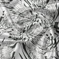 thumbnail image 5 of Ambesonne Floral Valance Pack of 2, Monochrome Protea Flowers, 54"X12", Charcoal Grey and White, 5 of 5