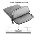 thumbnail image 4 of Funda para Tablet MoKo de 7-8 Pulgadas en Poliéster Color Gris Claro, 4 of 8