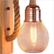 thumbnail image 1 of Lámpara de Pared de Madera Maciza Zhivalor Estilo Retro E27 Rojo Marrón WLJ-4799, 1 of 2