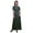 Dark Navy Blue, variant on Rayon Floral & Leaves Bird Bird Womens Printed Side Slit SummerÂ&nbsp;DressÂ&nbsp;Long Maxi Gown-Medium