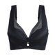 thumbnail image 1 of Sujetador de camuflaje sin cables con relleno de cobertura completa de talla grande con pliegues en la parte delantera para mujer Negro 48/110 Fit 44C, 1 of 6