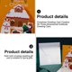 thumbnail image 3 of Tarjetas navideñas 3D desplegables de Paper Love, coches navideños, fiestas, fundas para regalos navideños, 3 of 5