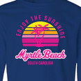 thumbnail image 4 of Inktastic Summer Enjoy the Sunshine Myrtle Beach South Carolina Pink Long Sleeve Youth T-Shirt, 4 of 5