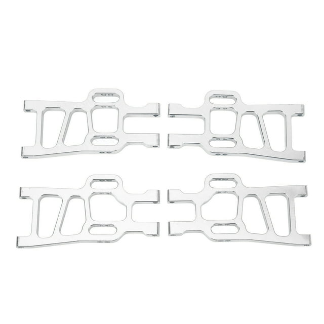 Juego de brazos de suspensión delantera y trasera para HSP Racing 94111 1/10 RC, repuesto de piezas de mejora de coche, 4 Uds.