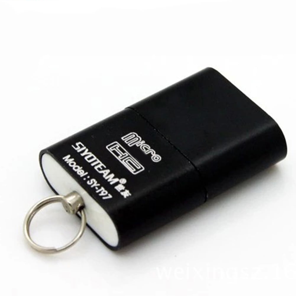 Mini USB 2.0 card reader, portable, micro SD TF memory card reader
