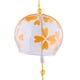 thumbnail image 5 of Campanas de viento japonesas, flor romántica, campanas de viento pequeñas, colgante de estilo japonés de cristal hecho a mano para decoración del Azul+Amarillo DYNWAVEMX Campanas de viento japonesas, 5 of 8
