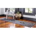 thumbnail image 3 of Rugs.com Amaya Collection Rug – 16 Ft Runner Gray Medium Rug Perfect For Hallways, Entryways, 3 of 9