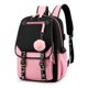 thumbnail image 2 of Jumpingount para portátil con patrón impreso, escolar con correas de cojín de aire, antirrobo, diseño de Lichee, bolsa de adorno colgante Mochilas negro rosa Jumpingount AP012989-06, 2 of 6