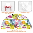 thumbnail image 4 of Sikiie Tropical Pineapples 30-48 inches {designName} Print Christmas Tree Skirt Snowman Xmas Tree Skirt with Edge Christmas Decorations for Holiday Party-48", 4 of 7