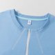 thumbnail image 5 of pstuiky hombres de manga larga, Blusas/camisas casuales de moda para hombre, de color liso, de manga larga, cuello redondo y cremallera Tops de talla grande para hombre xxxl, 5 of 5
