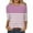Pink, variant on YanHoo 3/4 Sleeve Tops for Women 3/4 Sleeve Crewneck Loose Fit Top 3/4 Sleeve Graphic Tees for Women Plus Size Womens Tops Sale Prime 3/4 Sleeve Shirts