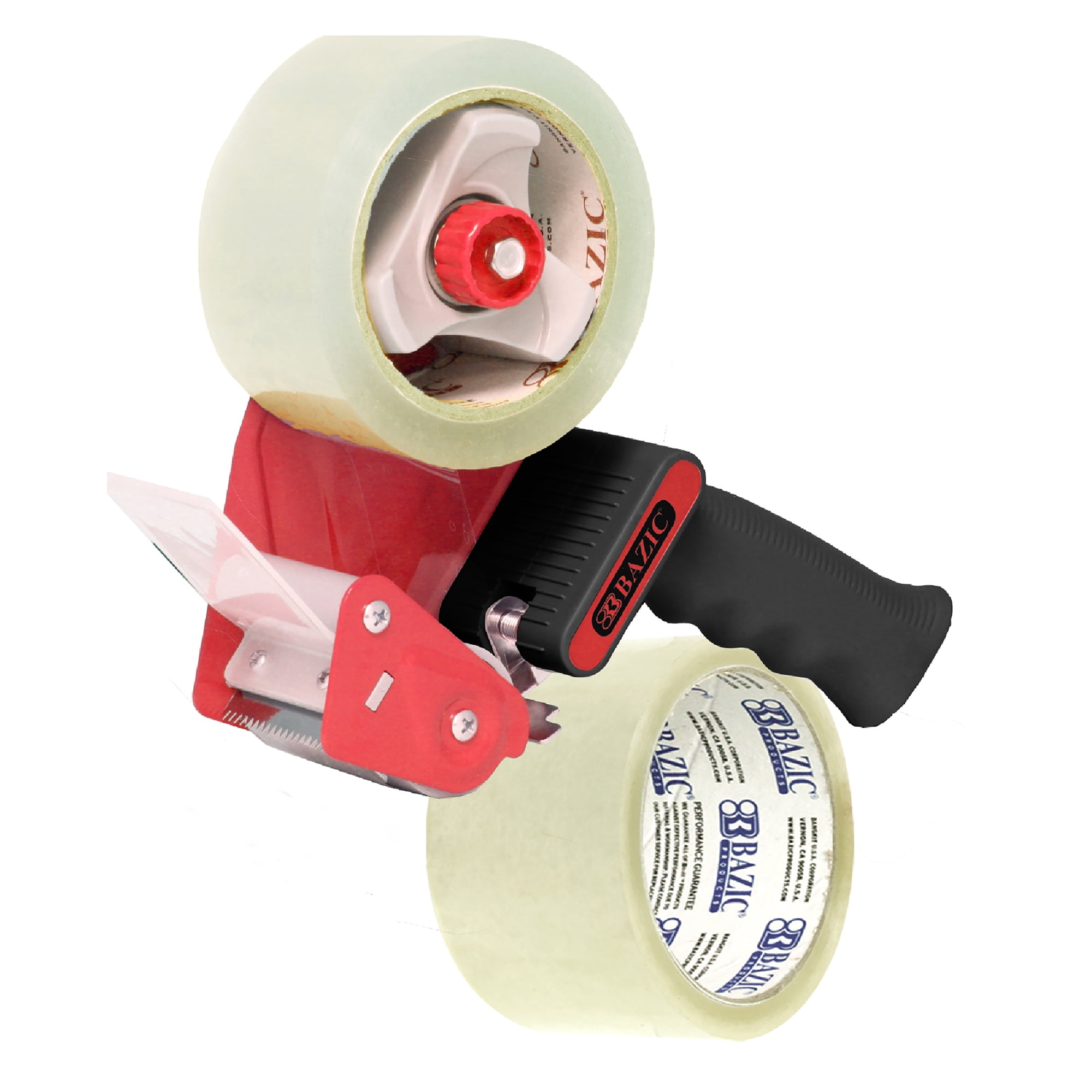 BAZIC Heavy Duty Tape Dispenser Gun, 2 Rolls 2" x 54, 1-Pack
