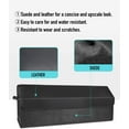 thumbnail image 3 of Car Organizers for Trunk for Suv Sedan, Leather Storage Box,Extra Large,Magnetic Lid,Collapsible and Adjustable, S004, Black, 3 of 15