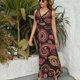 thumbnail image 3 of Paisley Print Vestido Sin Mangas , Vestidos De Lujo Para Ocasiones Oficiales, 3 of 5