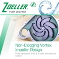 thumbnail image 5 of Zoeller 267-0001 1/2 HP 115 GPM 2-Inch Discharge M267 Waste-Mate All Cast Iron Automatic Sewage Pump with Vertical Float Switch, 5 of 5