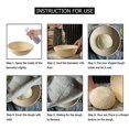 thumbnail image 5 of 6pcs Banneton Proofing Bread Basket With Removable Liner And Scraper For Baking Tools, 5 of 5