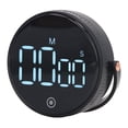 thumbnail image 2 of Digital Kitchen Timer Magnetic Large LED Display Kids Classroom Countdown Adjustable Volume for Cooking Fitness Black, 2 of 5