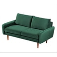 thumbnail image 2 of Uspridefurniture Maryellen 58''W Velvet Loveseat, Green, 2 of 5