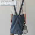thumbnail image 5 of Vjnyvs Work Apron Unisex Denim Apron with Pocket Adjustable Denim Apron Multi Purpose Apron Durable Chef Apron for Cooking Baking Bbq Gardening, 5 of 7