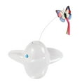 thumbnail image 1 of Juguetes para gatos, divertidos deportes, juguetes giratorios para gatitos con aleteo eléctrico, rompecabezas para gatos con mariposas, 1 of 5