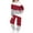 Kids Sweatsuit Sets-A10 Red, variant on Mifsaly Boys Girls Sweatsuit 2 Piece Color Block Tween Tracksuit Set Short Fleece Lined Hoodie Kids Outdoor Pullover Hooded Sweatshirt Casual Joggers With Pockets Unisex Teen Matching Loungewear