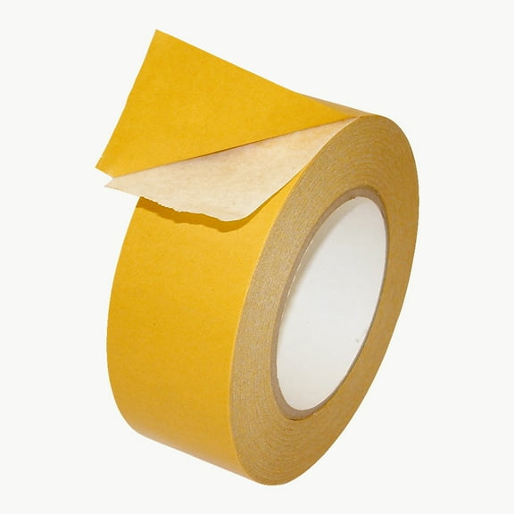 JVCC Double-Sided Heavy Paper Tape [Acrylic Adhesive] (DCP-03): 2 in. (48mm actual) x 36 yds. (White)
